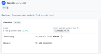 一文速览区块链游戏MOBOX社区更新